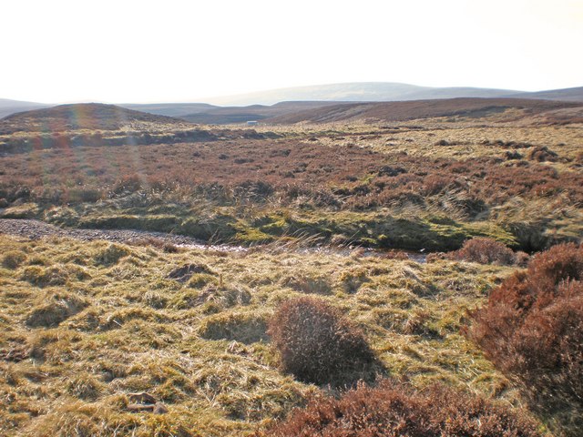 File:Sheepfold and Hut across Leonach Burn - geograph.org.uk - 1211788.jpg