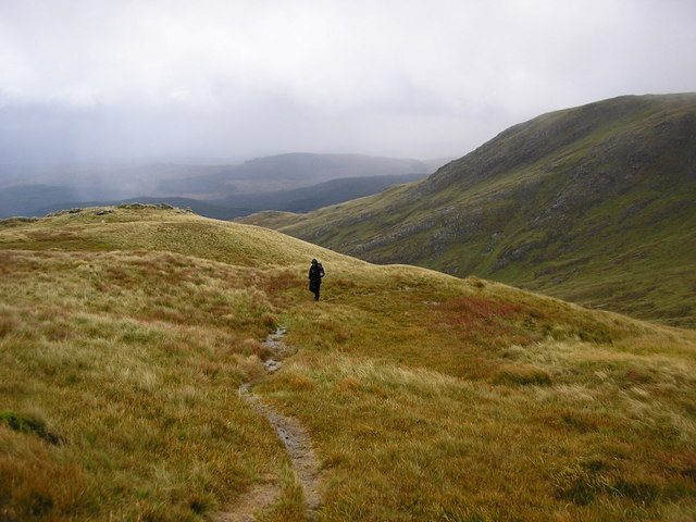 File:The approach to Corserine from Folk Burn - geograph.org.uk - 1601221.jpg