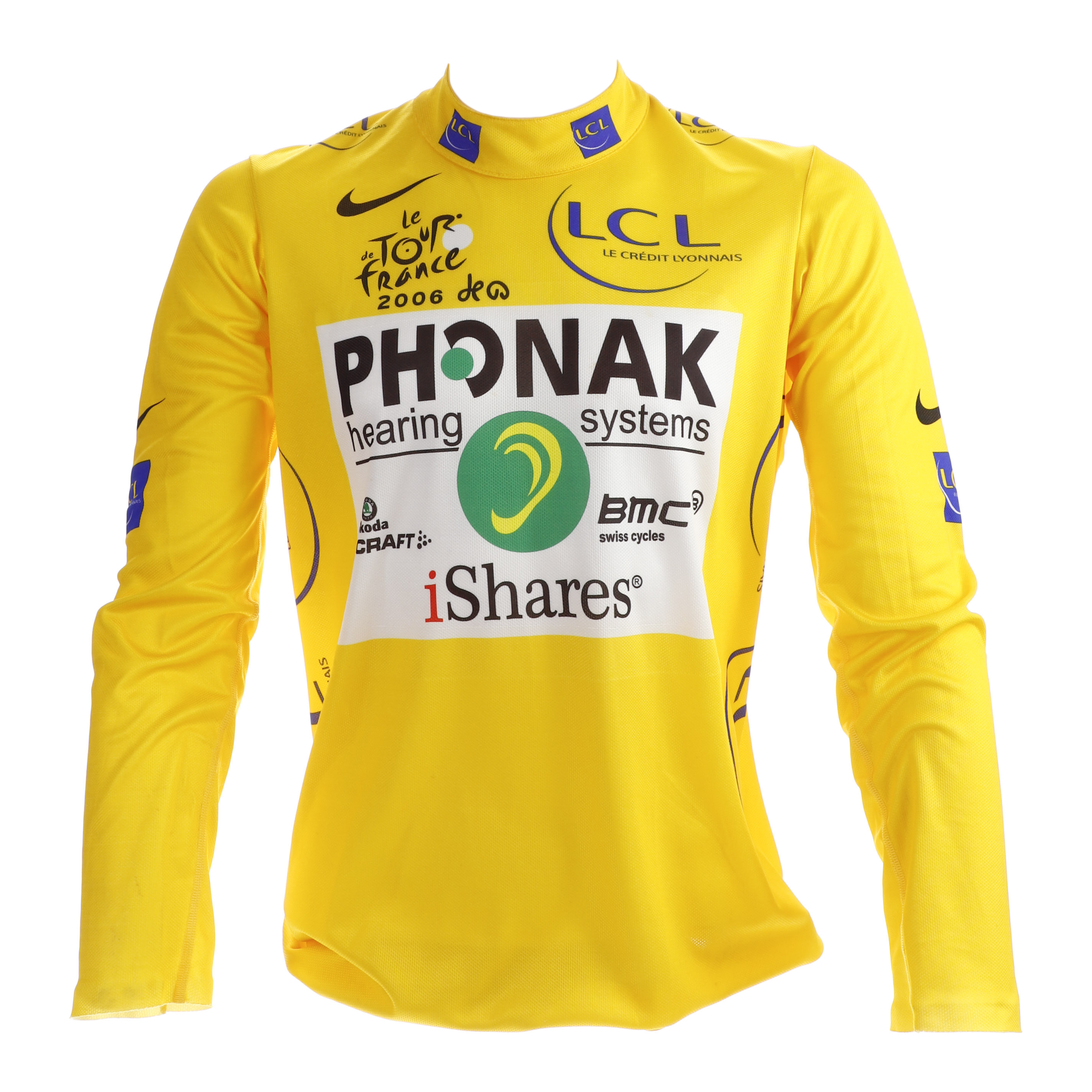 2013 Tour de France LCL Racing Outfit Biking Long Sleeves Jersey Shirt  Maillot Yellow