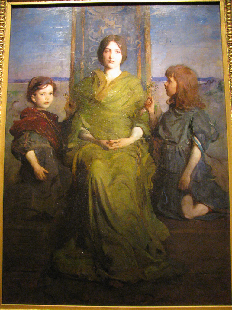 File:WLA amart Virgin Enthroned 1891 Abbott Handerson Thayer.jpg