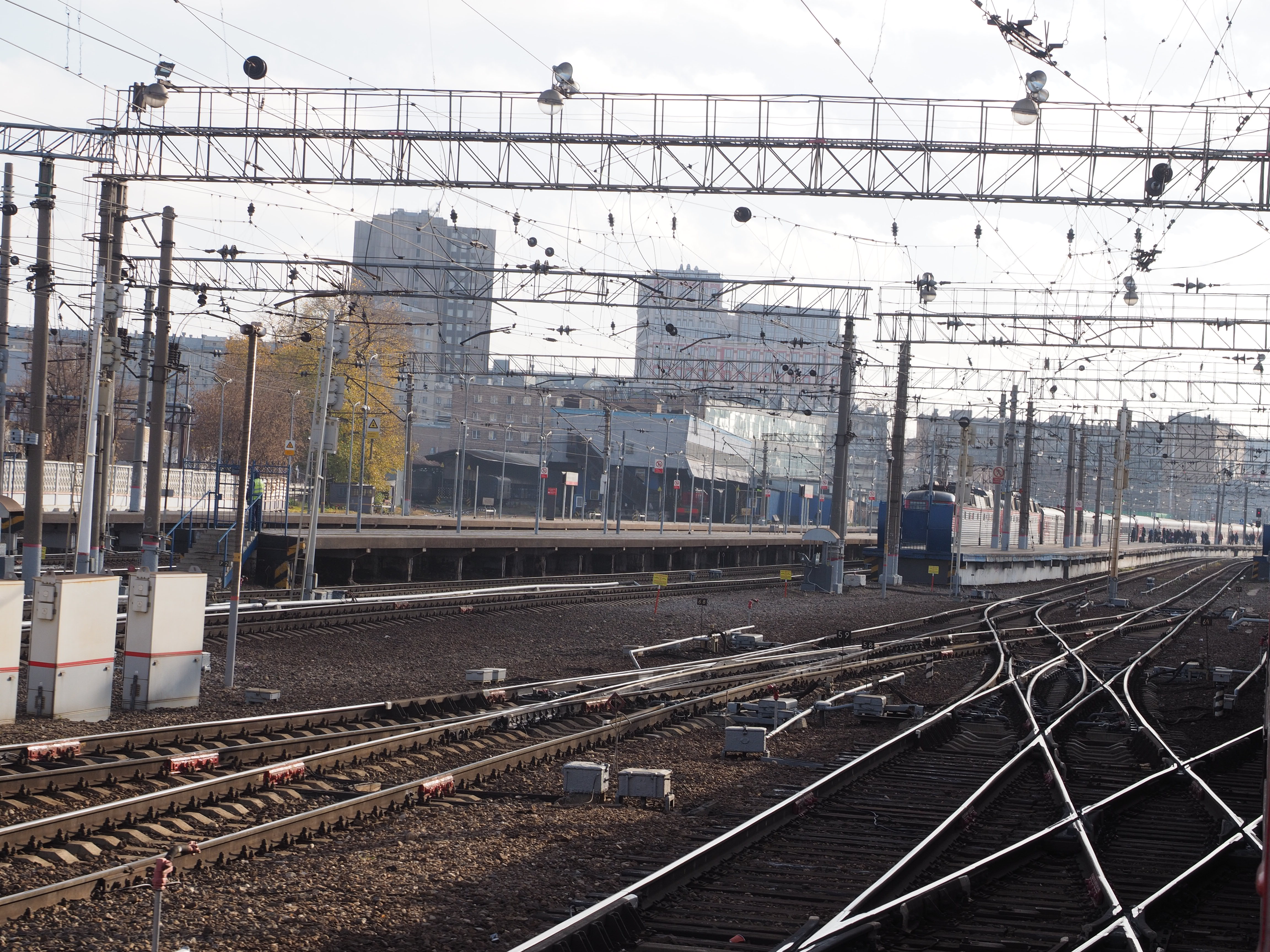 Вид на станции битевскся Алеч. Птички похожие на Ярославском вокзале. Railway in Moscow. Москва ярославский вокзал воронок