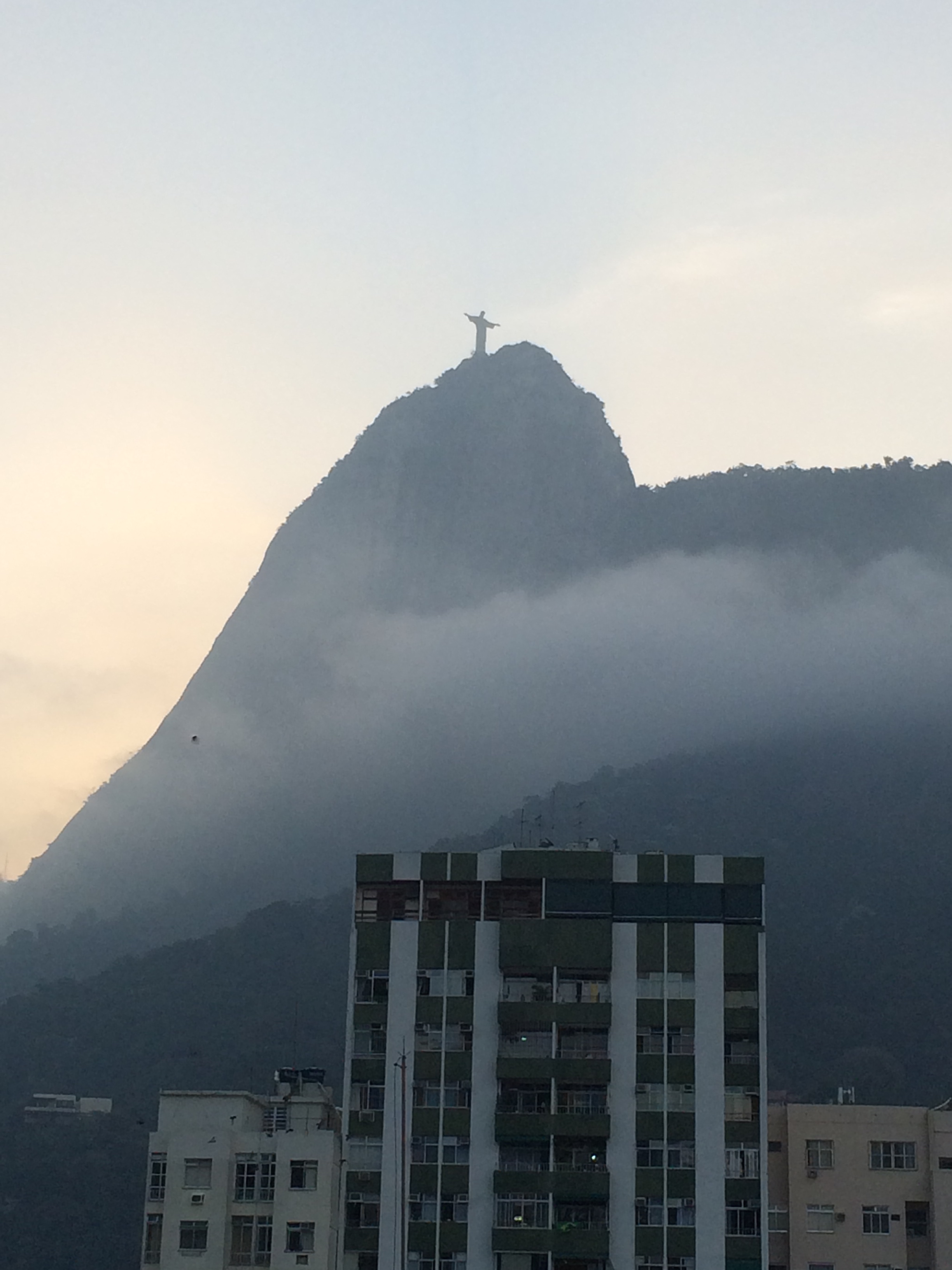 christ the redeemer clouds