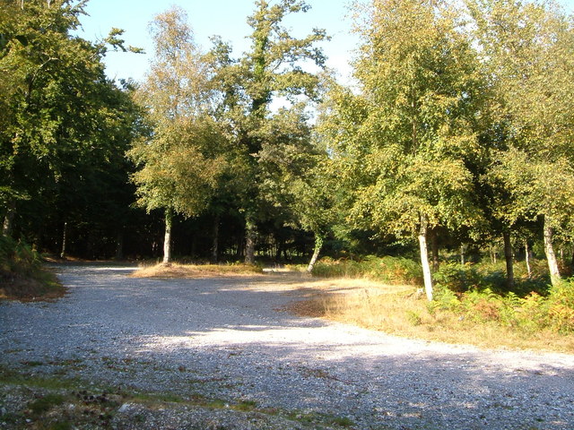 File:Disused car park, Bird of Prey viewpoint, Haldon - geograph.org.uk - 238841.jpg