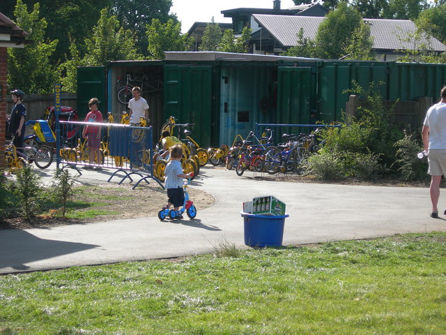 File:Dulwich Park, Cycle Hire Stall - geograph.org.uk - 203761.jpg