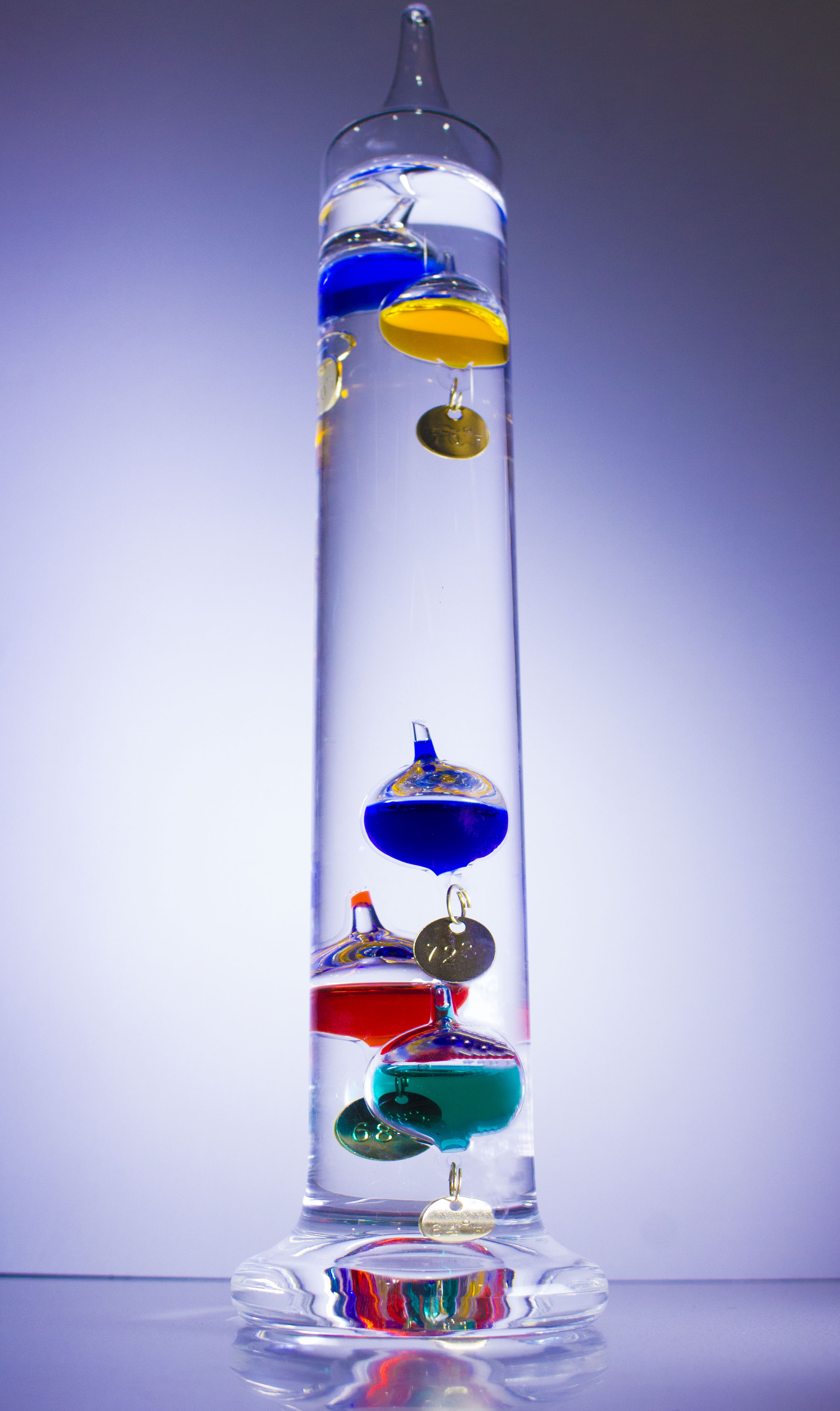 Where did the Galileo thermometer get its name?