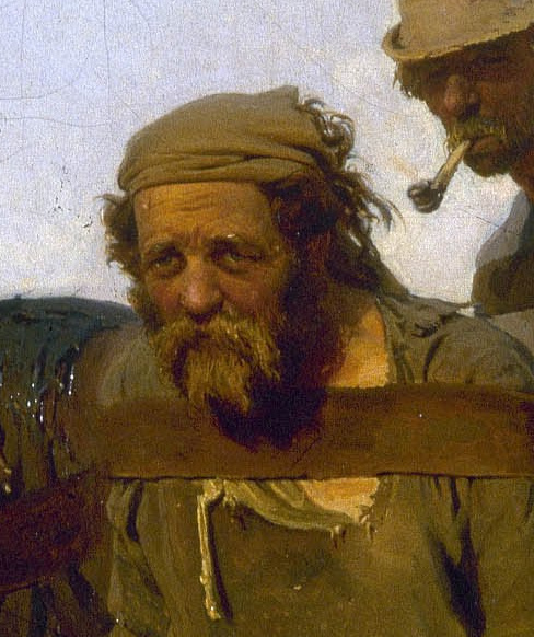 File:Ilya Repin - Barge Haulers on the Volga - Google Art Project detail5.jpg