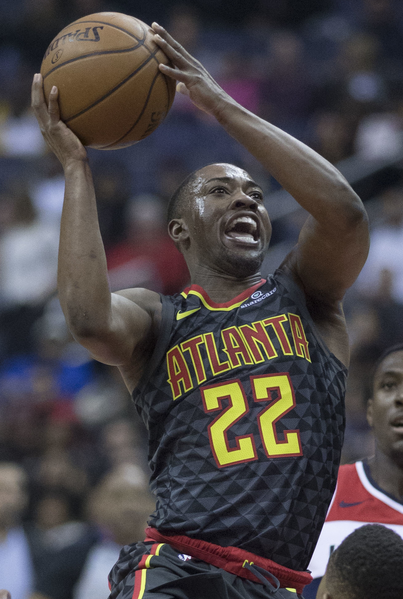 Taylor with the [[Atlanta Hawks]] in 2017