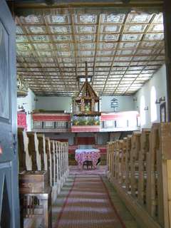Körösfői templom belső