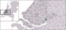 Locatie van Sliedrecht