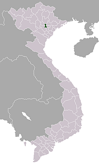 Localisation de Hà Nội ( Hanoï )