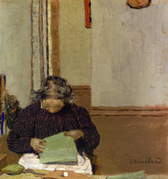 File:Madame Vuillard Cousant (1895) by Edouard Vuillard.jpg