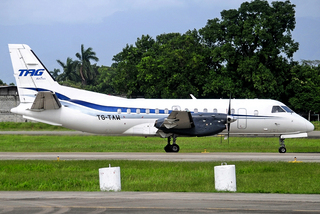 Saab 340. ASM * San авиакомпания. Компания «tag Airlines» в Гватемале. Cm Airlines.