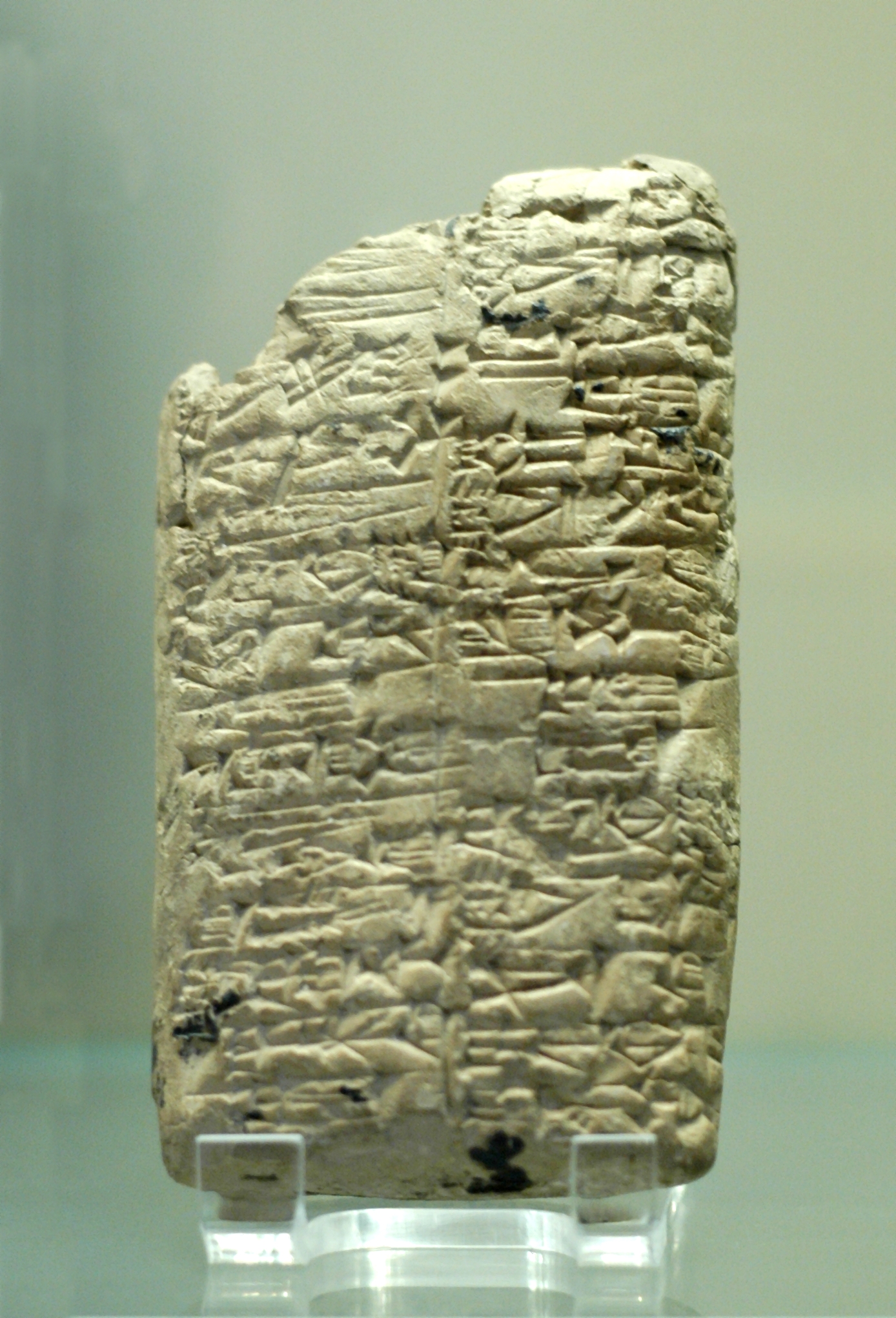 What were clay tablets used for