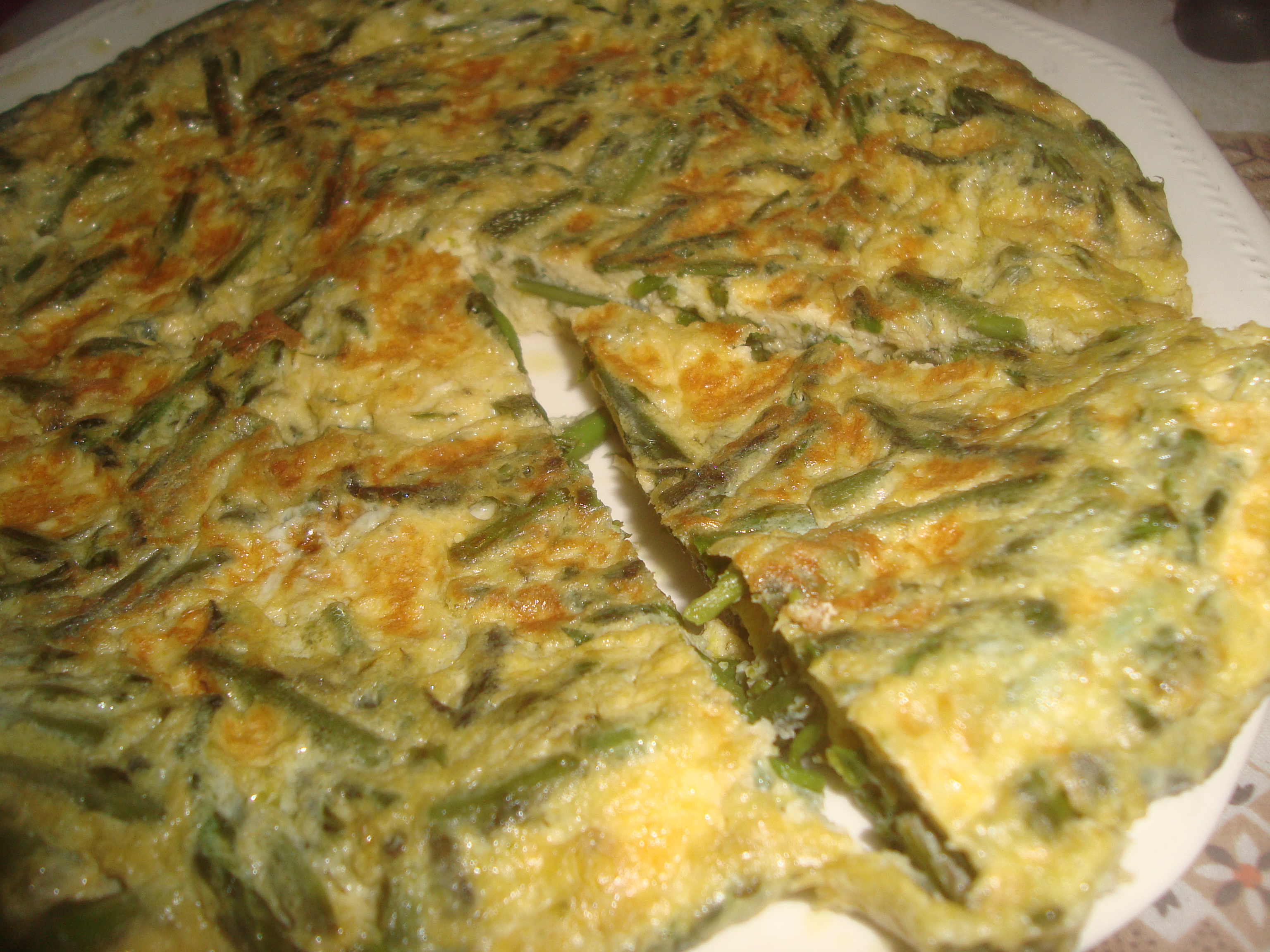 Cómo hacer tortilla de espárragos