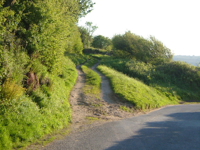 File:Track to Higher Pudsham - geograph.org.uk - 177692.jpg