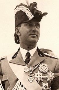 King Umberto II, also known as Re di Maggio (May King)