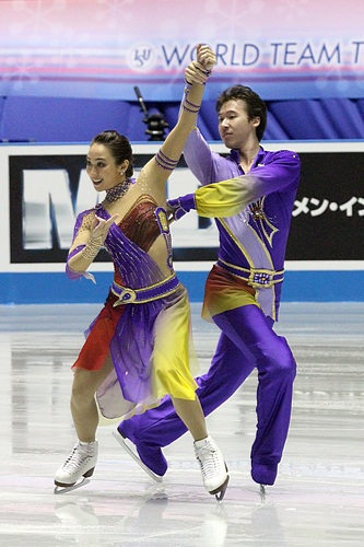 Reprezentanci Japonii Cathy Reed / Chris Reed (6. miejsce w parach tanecznych)