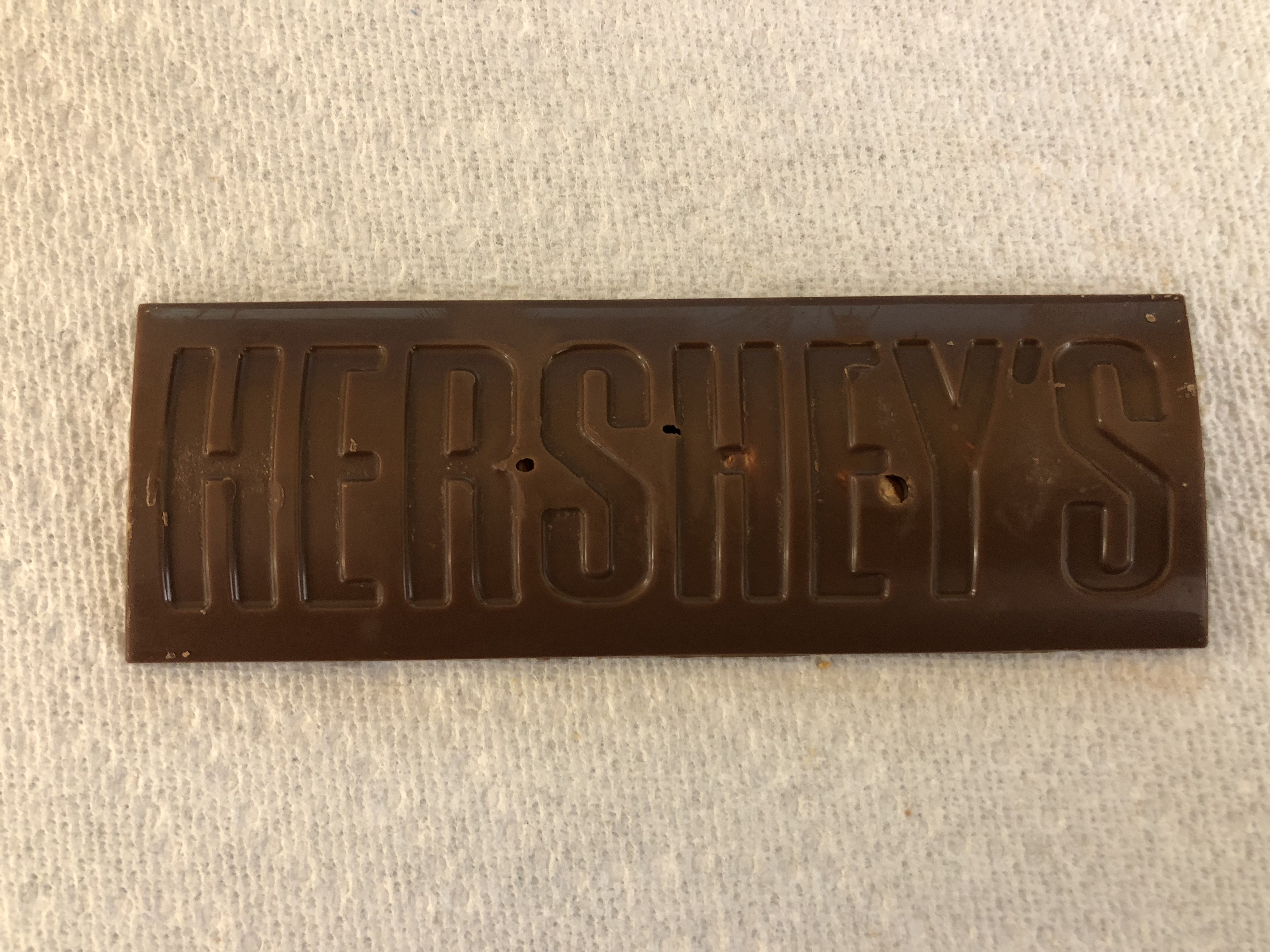 hershey chocolate bar with almonds