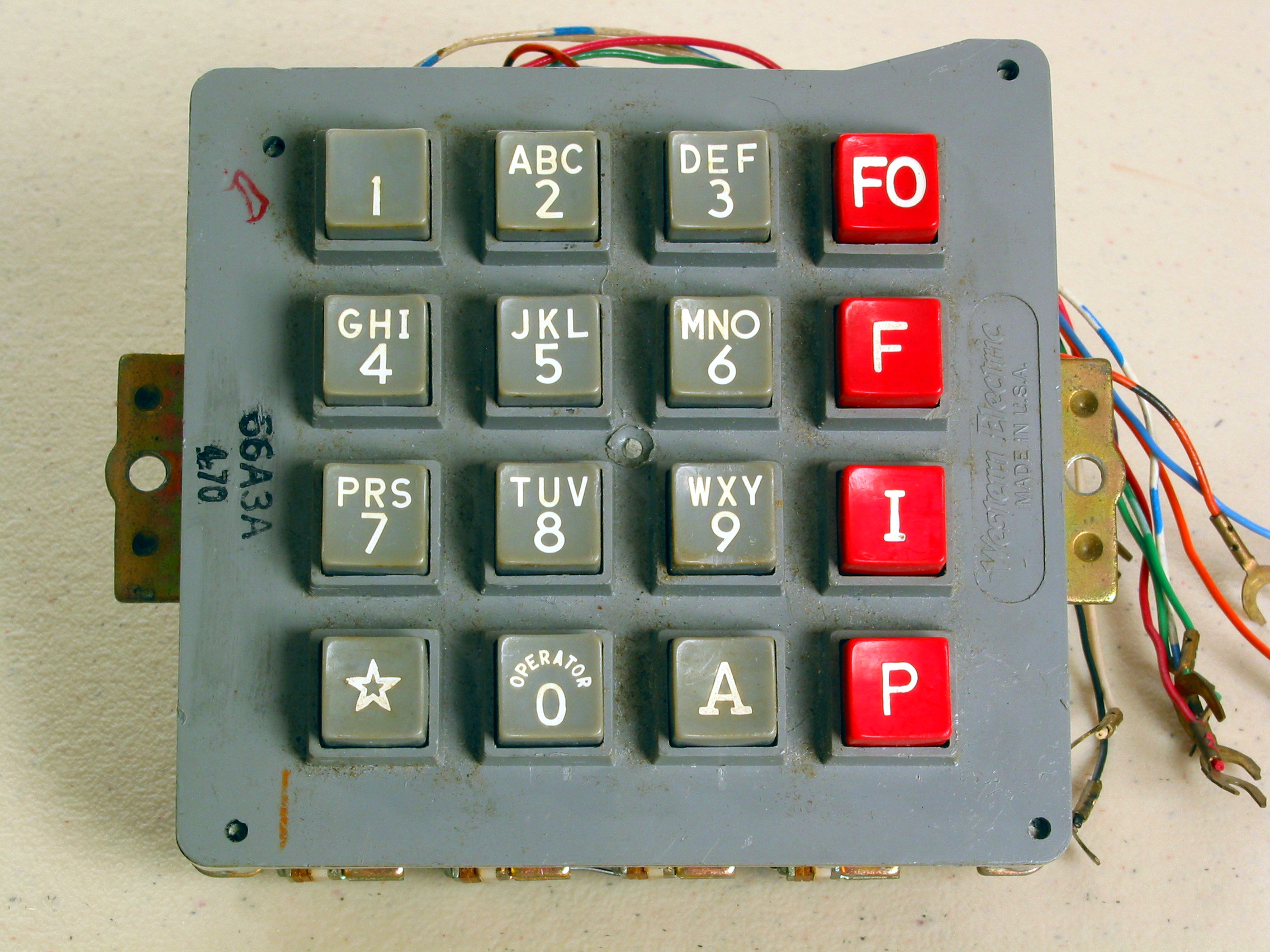 16 Tone DTMF Generator Keypad 1234567890*#ABCD and 1750Hz tone burst