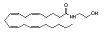 File:Anandamide structure.png