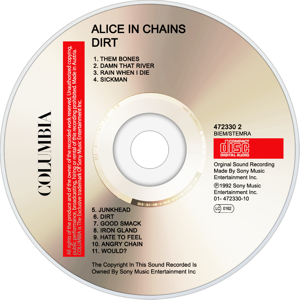 File:Dirt by Alice in Chains (Album-CD) (1992).png - Wikimedia Commons