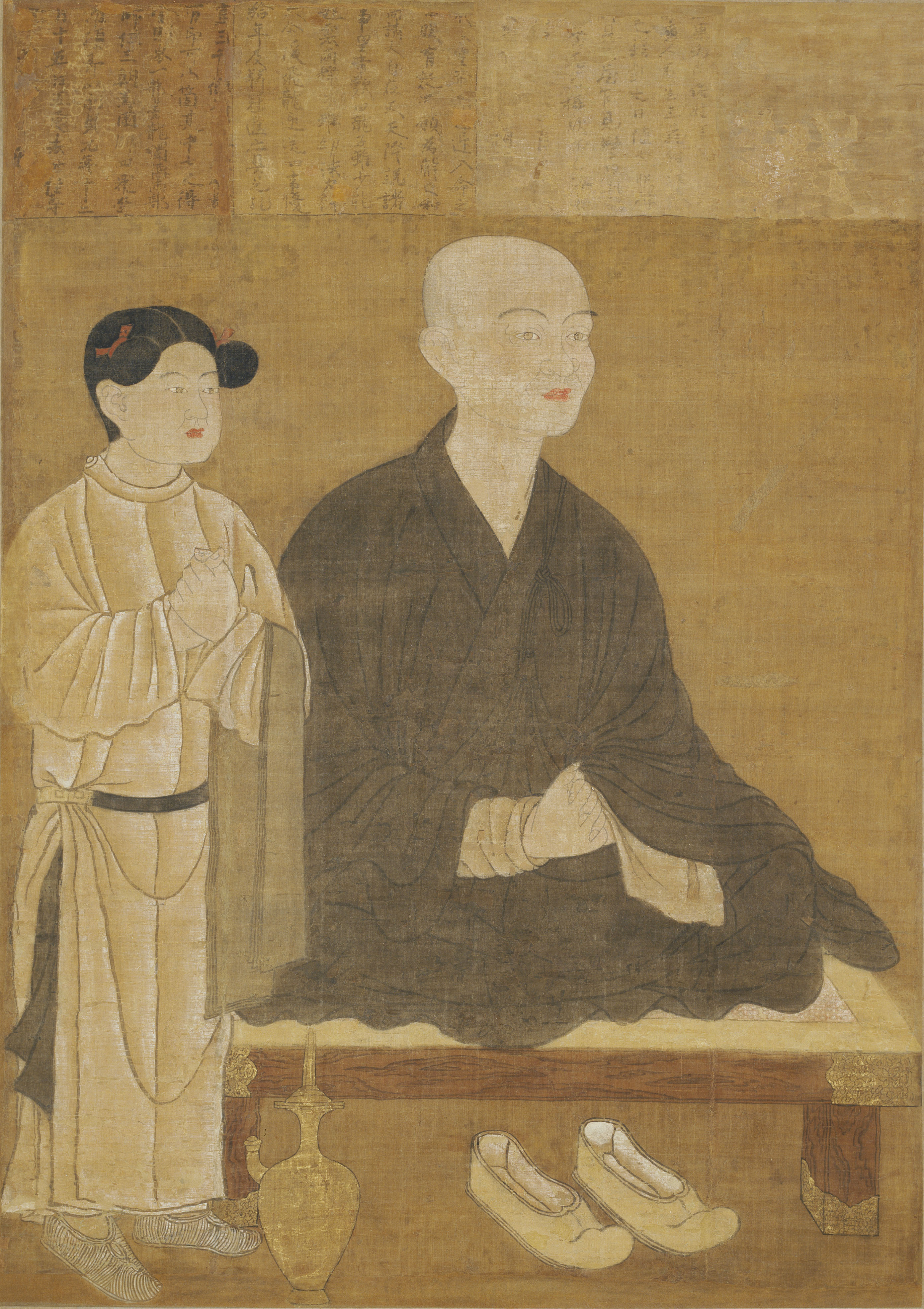 ファイル:Eight Patriarchs of the Shingon Sect of Buddhism, Hui Kuo 