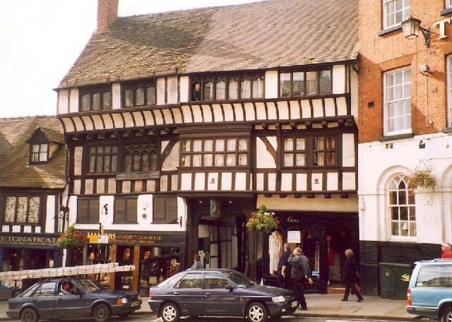 Henry Tudor House, Wyle Cop, Shrewsbury - geograph.org.uk - 120668