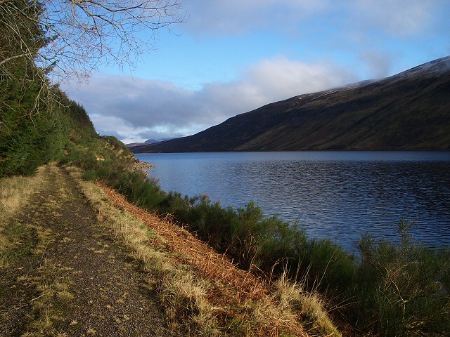 Old Track by Loch Ericht - geograph.org.uk - 113850