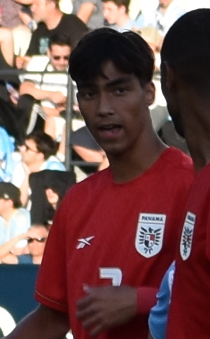 Krug with [[Panama national football team|Panama national team]] in 2024