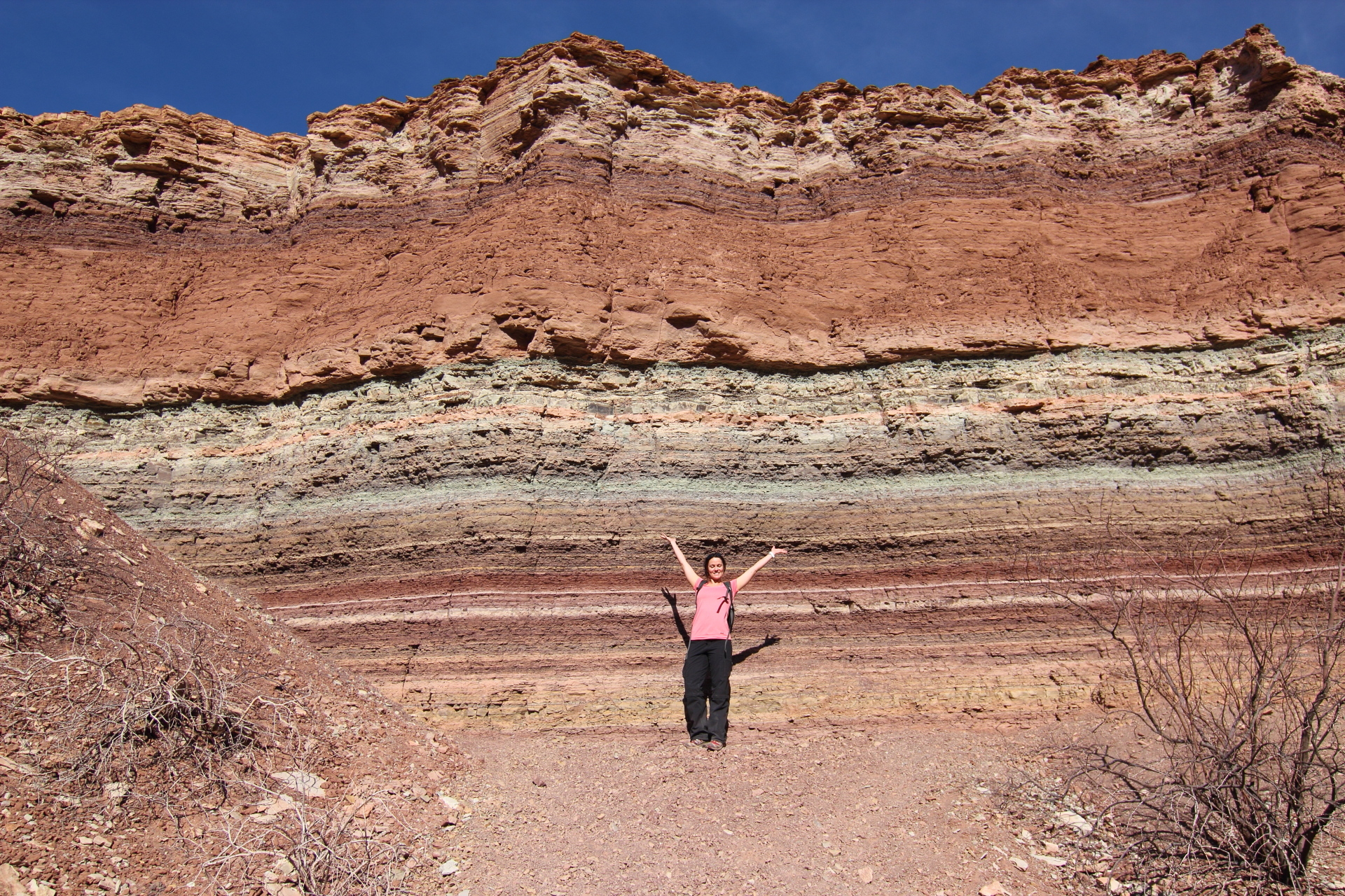 sedimentary rock layers