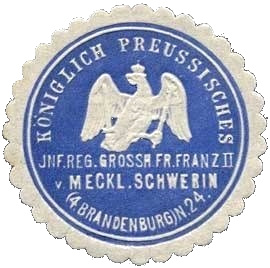 24 Pułk Piechoty im. Księcia Meklemburgii-Schwerinu Fryderyka Franciszka II (4 Brandenburski)