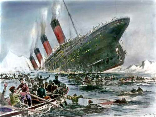 Stöwer Titanic (colourized)