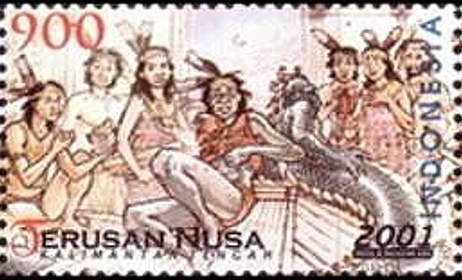 File:Stamp of Indonesia - 2001 - Colnect 261511 - Folk Tales - Terusan Nusa.jpeg