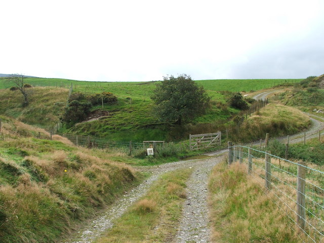 File:The track to Hafod Uchel. - geograph.org.uk - 563245.jpg