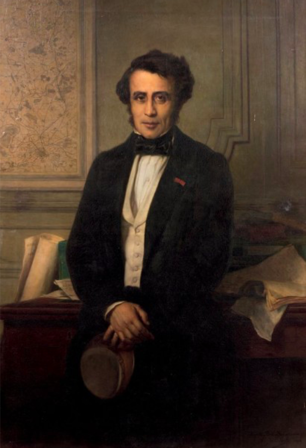 Портрет Эмиля Перере (1800-1875).