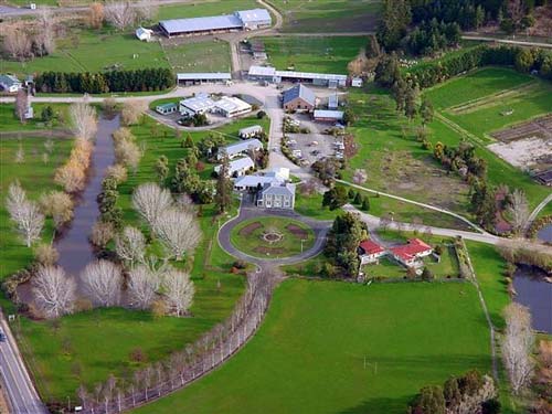 Aerial view of Telford campus