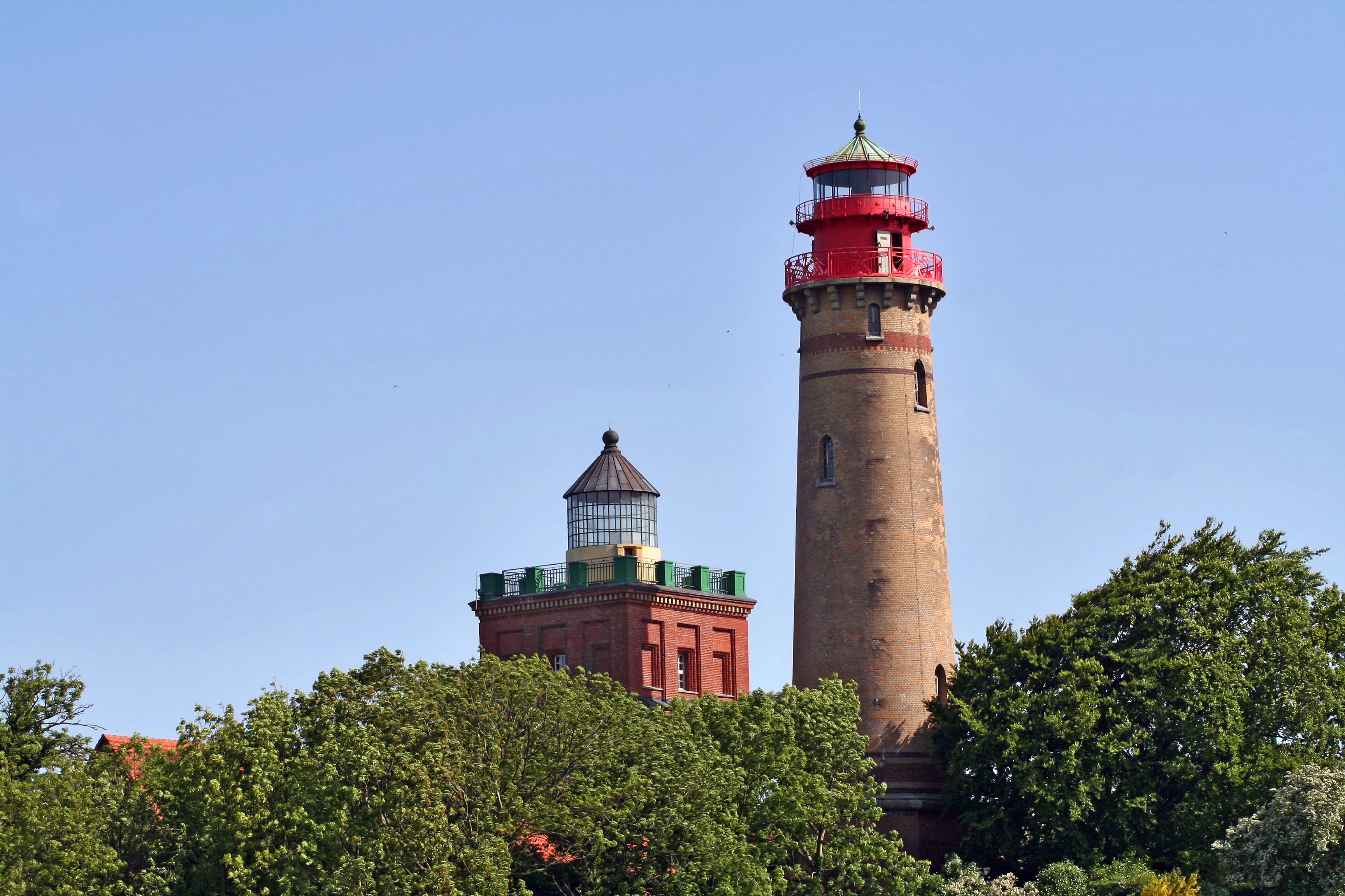 Der Leuchtturm Kap Arkona im Bundesland Mecklenburg-Vorpommern in der Region Ostsee/Ostsee in der Übersicht aller Leuchttürme in Deutschland bei Natura Event.