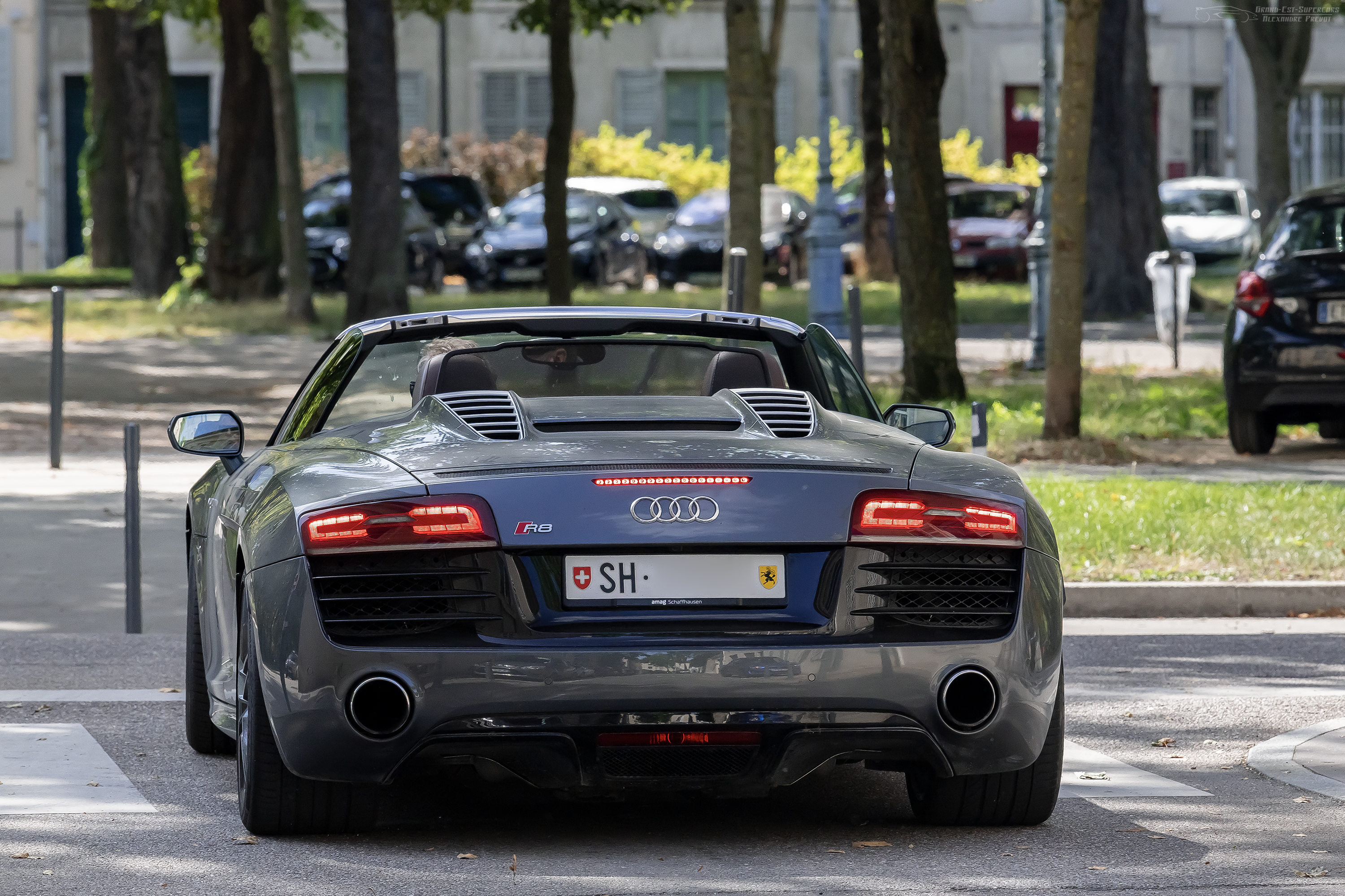 Audi r8 Spider багажник на крышу