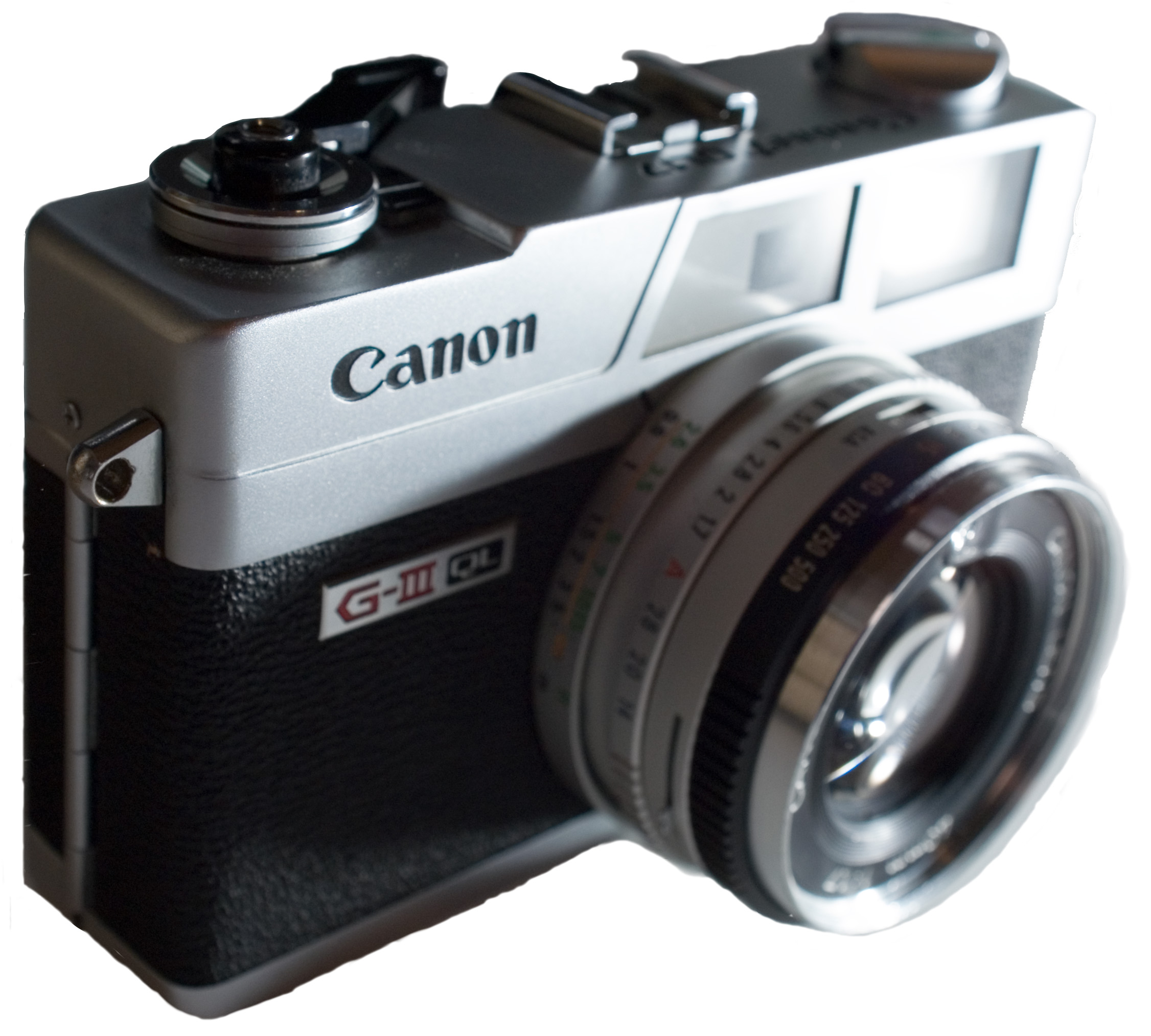 【超お買い得！】 Canon Canonet 人気のブラック G-Ⅲ QL17 フィルムカメラ