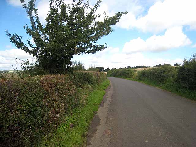 File:Country road near Thornbrough - geograph.org.uk - 935612.jpg