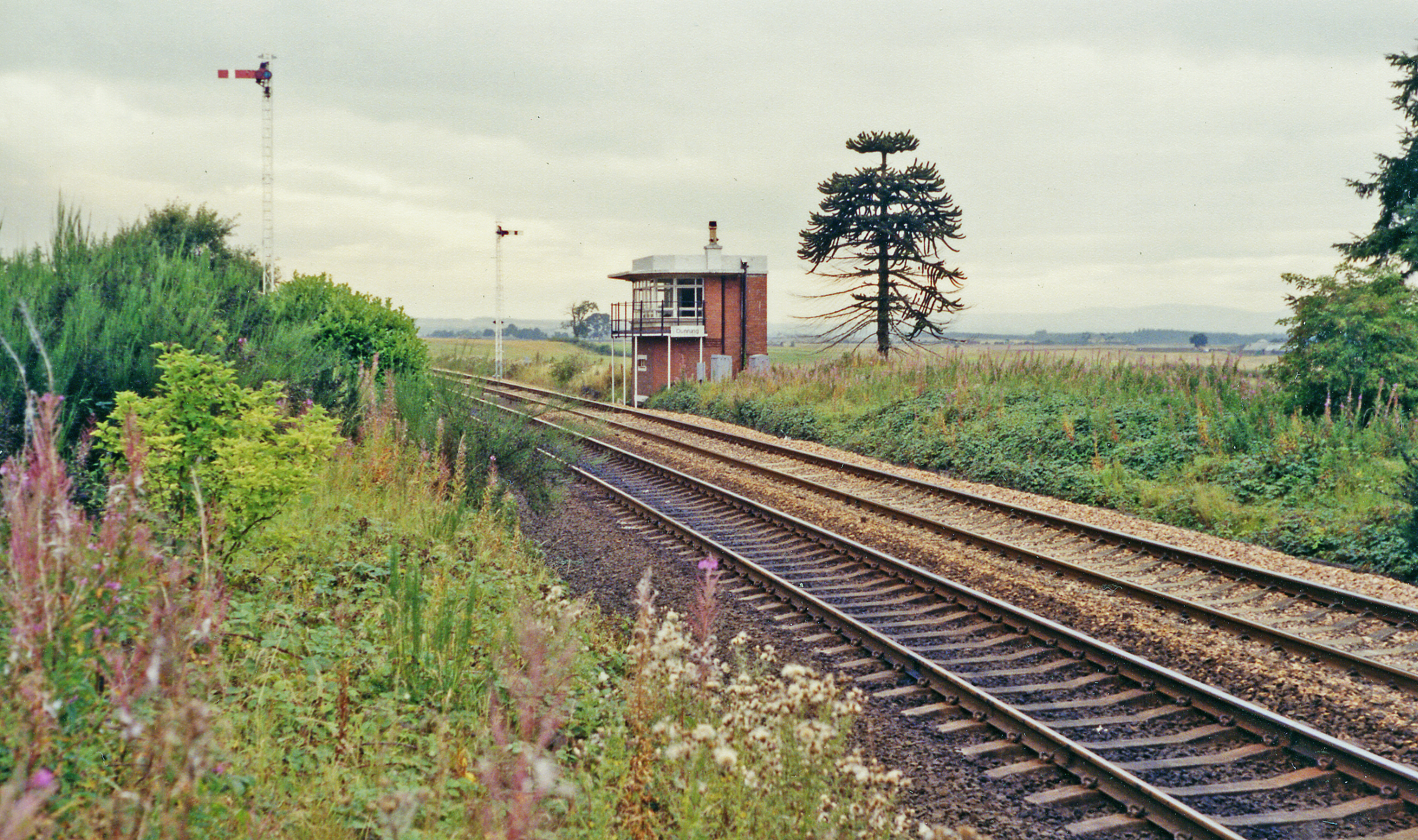 Dunning railway station