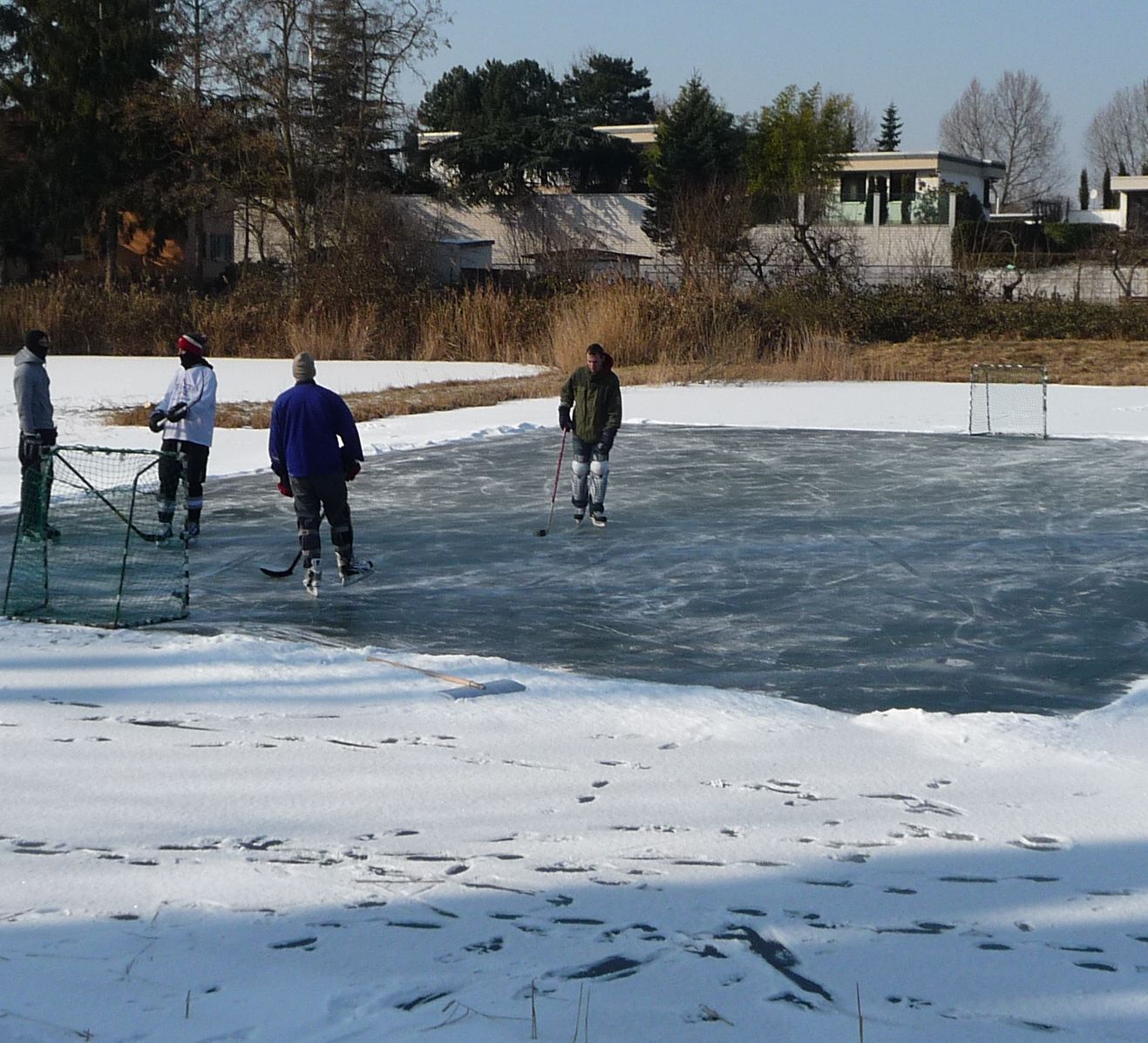 Pond hockey season is here! 