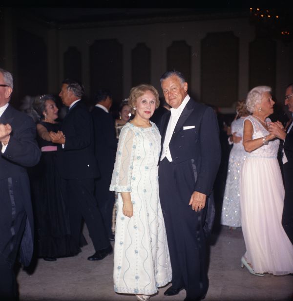 File:Estee and Joseph H. Lauder at a Red Cross Ball at The