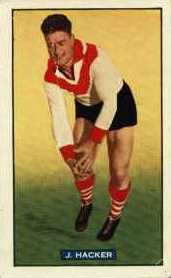 <span class="mw-page-title-main">Jack Hacker</span> Australian rules footballer (1914–1984)