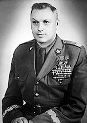 Konstantin Rokossovsky, pictured in a Polish uniform, was Marshal of the Soviet Union and Marshal of Poland until being deposed during the Polish October in 1956. Konstanty Rokossowski 3.jpg