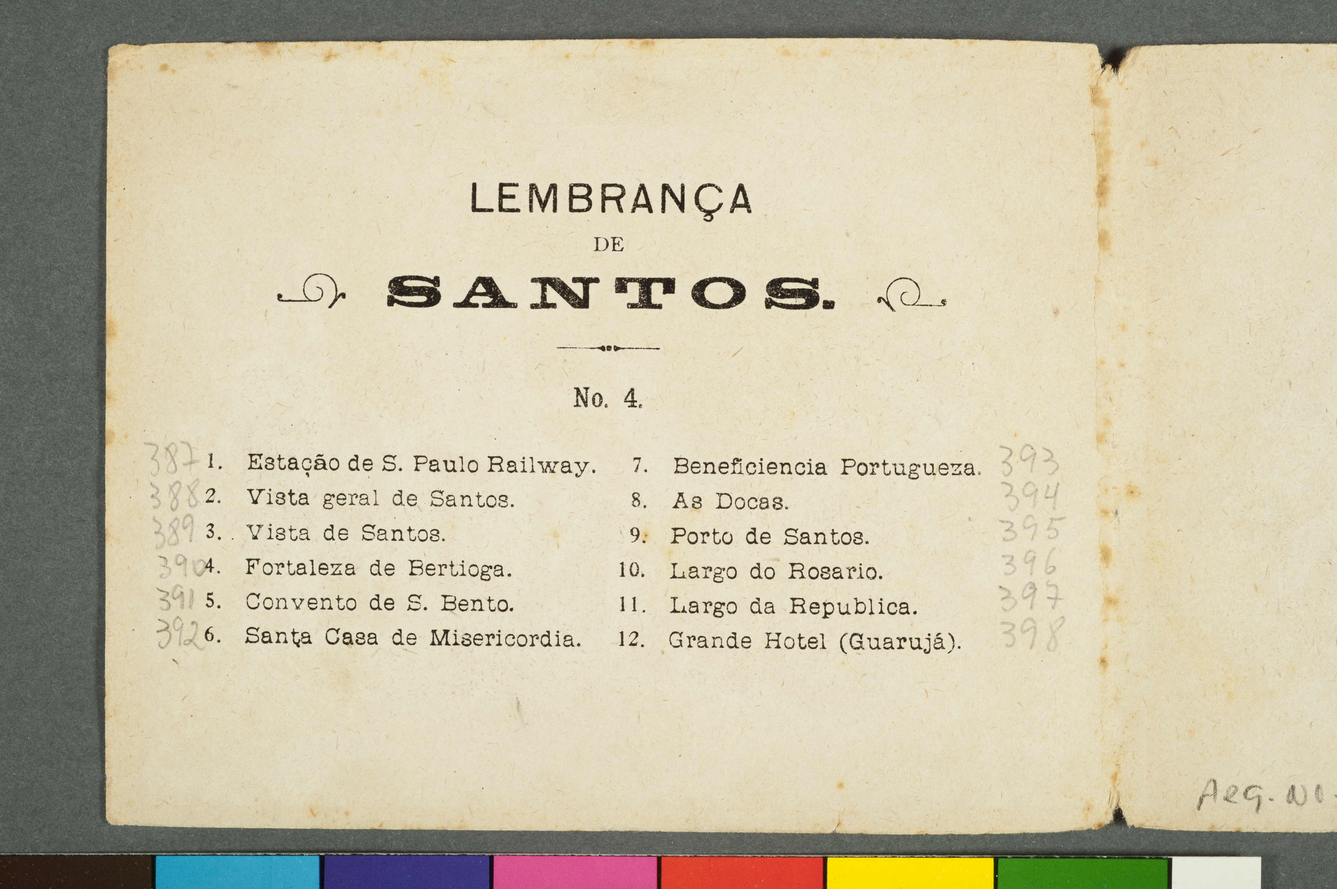 File Lembranca De Santos N º 4 S Paulo Vanorden C 19 2 Acervo Do Museu Paulista Da Usp Jpg Wikimedia Commons