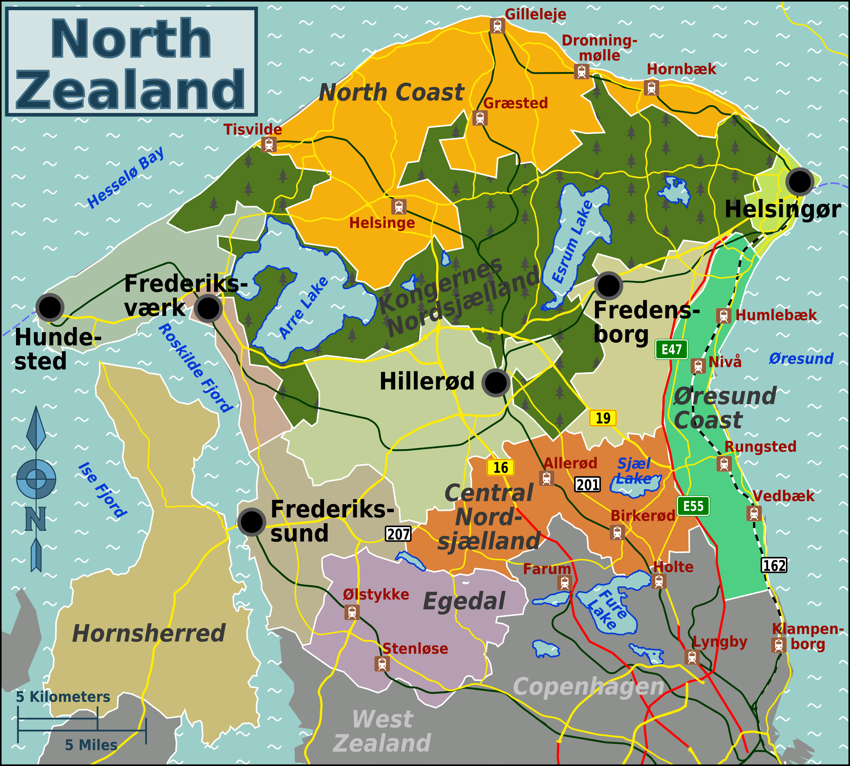 anspændt forarbejdning indvirkning North Zealand - Wikipedia