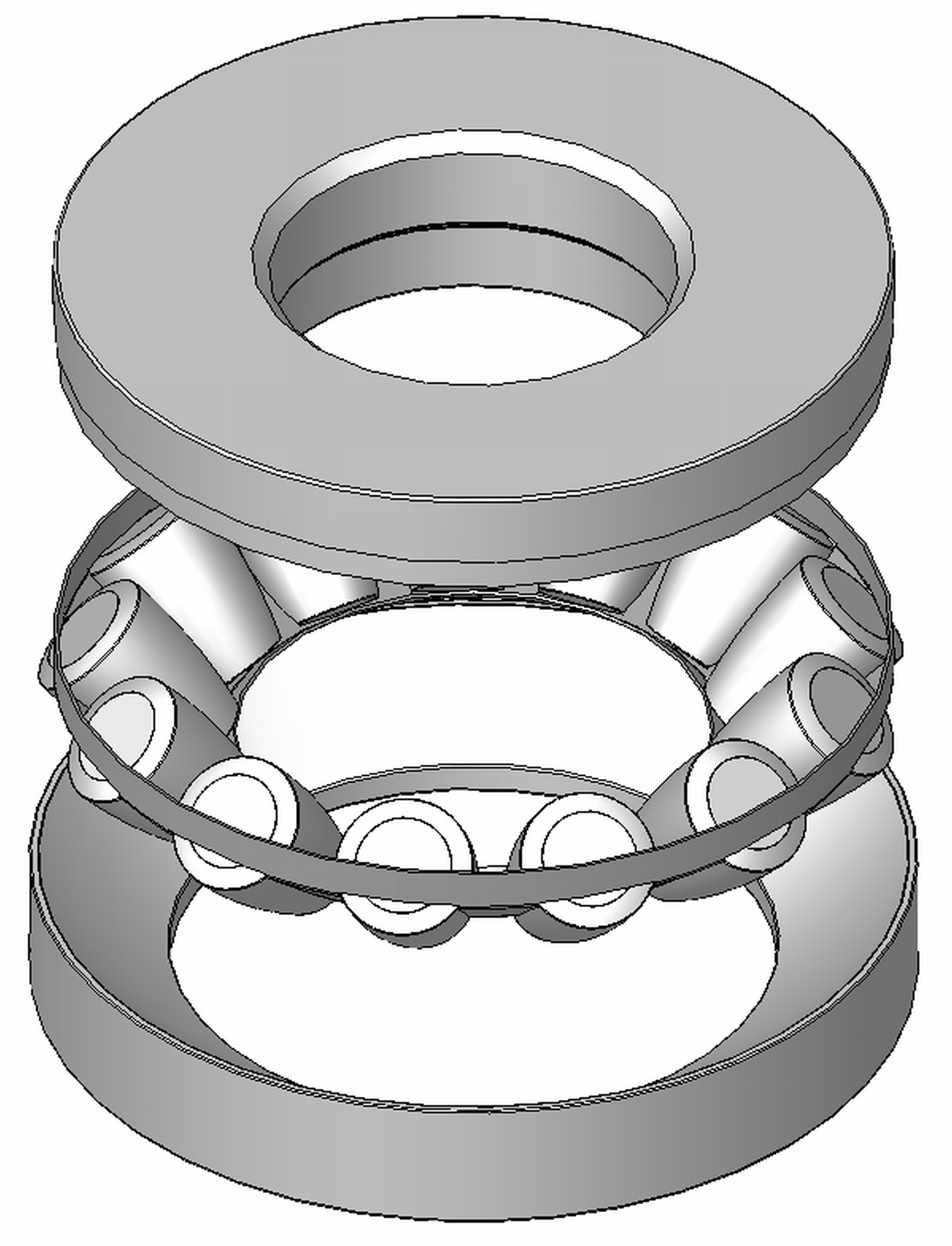 Needle Thrust Bearing Size Chart