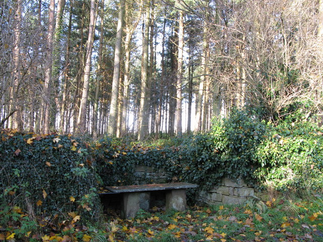 File:Stone bench for weary churchgoing parishioners - geograph.org.uk - 1069134.jpg