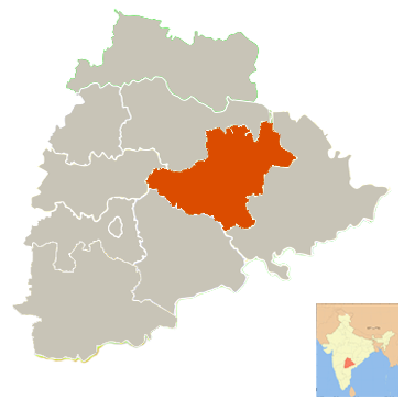 Warangal In Telangana Map File:warangal District In Telangana.png - Wikimedia Commons